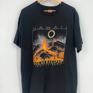 Unisex 1991 Hawaii Volcano Solar Eclipse Tee, Unisex Shirt
